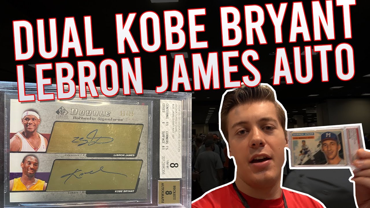 Bradenton Sports Card Show Vlog (INSANE LEBRON & KOBE DUAL AUTO