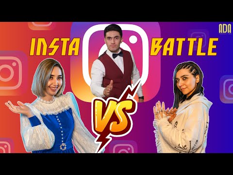 INSTA BATTLE - Ayka Dimond VS Maral Dezio #adaproduction #instabattle #turkmenistan #show