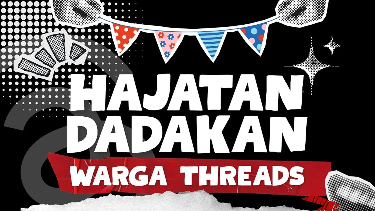 Live Stream: Hajatan Dadakan Warga Threads with BarBel x Asbunawan