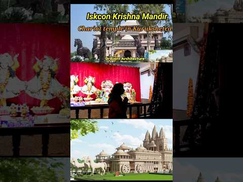 Iskcon temple Kurukshetra #shorts #travel