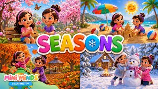 The Seasons Song 🌈 | Mini Minds Nursery Rhymes | Kids Songs screenshot 4