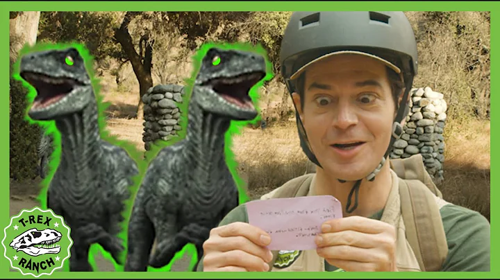 DINO SCAVENGER HUNT!! | T-Rex Ranch Dinosaur Videos