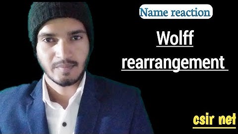 Wolff rearrangement reaction for csir net, gate, iit jam.
