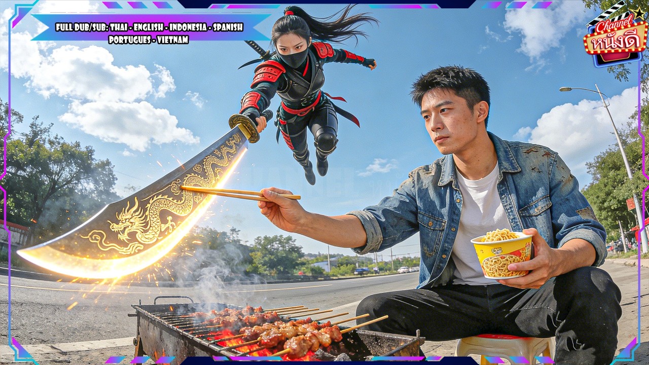 ขอทานใช้ตะเกียบอันเดียวปราบนักฆ่าสาว ที่แท้เขาคือเทพสงครามผู้เร้นกาย