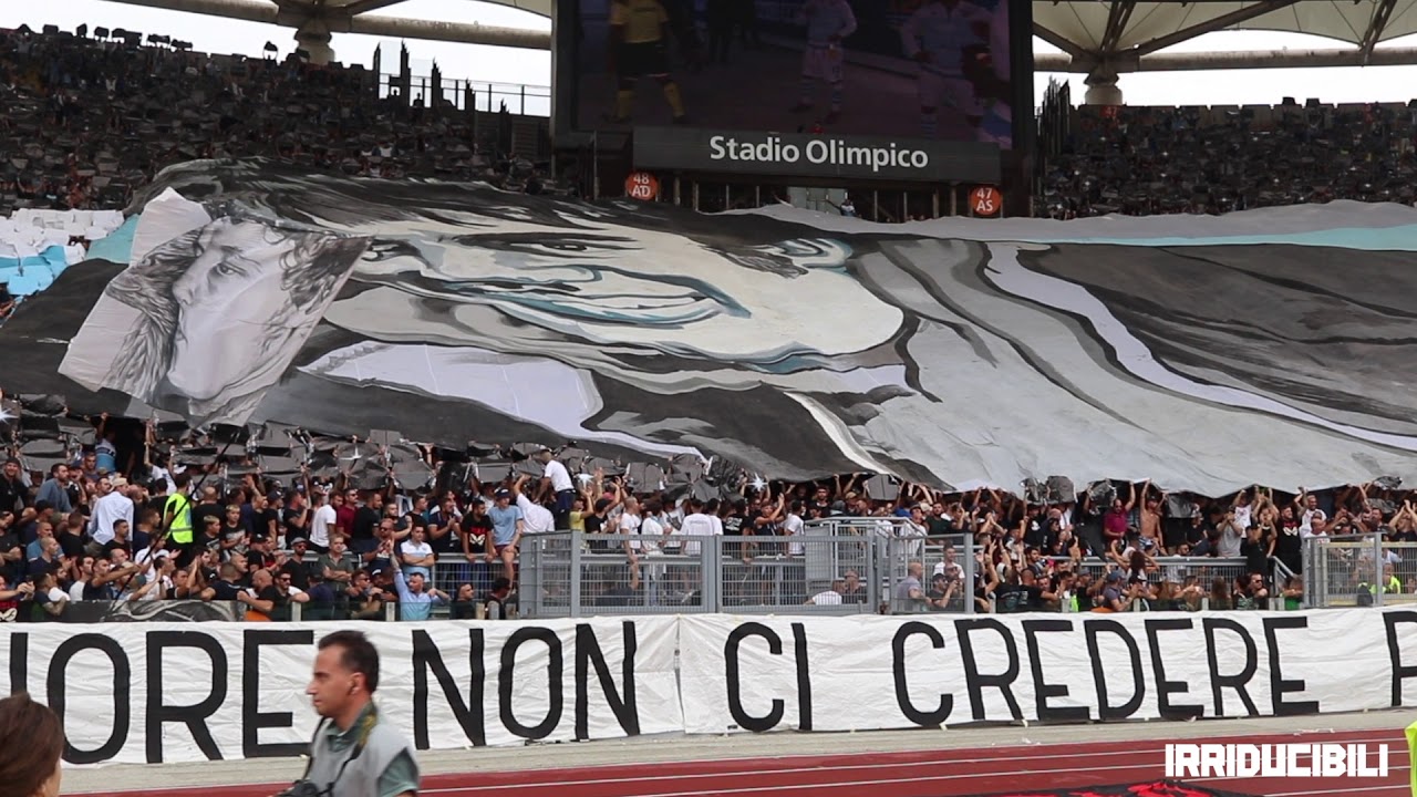 Coreografia Integrale Lazio - Roma 1-1 01/9/2019