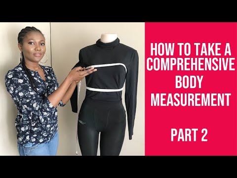 Vertical Body Measurements: Beginners Guide To Taking Body Measurements 