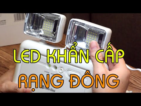 Bóng đèn chiếu sáng khẩn cấp Rạng Đông 6w lắp gia đình, chung cư, văn phòng