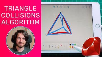 The clever algorithm to detect triangle collisions explained