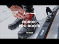 Enjoy nordic skiing to the max with the atomic nordic pro boots  teaser
