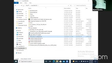 Linux - OS Installation BCA-AKU-2nd Sem-2020-2023, 2.9.20.21 by Murali Sir - CIMAGE