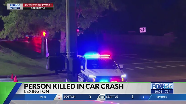 Person killed in Lexington crash identified