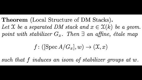 Lecture 10: Geometry of Deligne-Mumford stacks