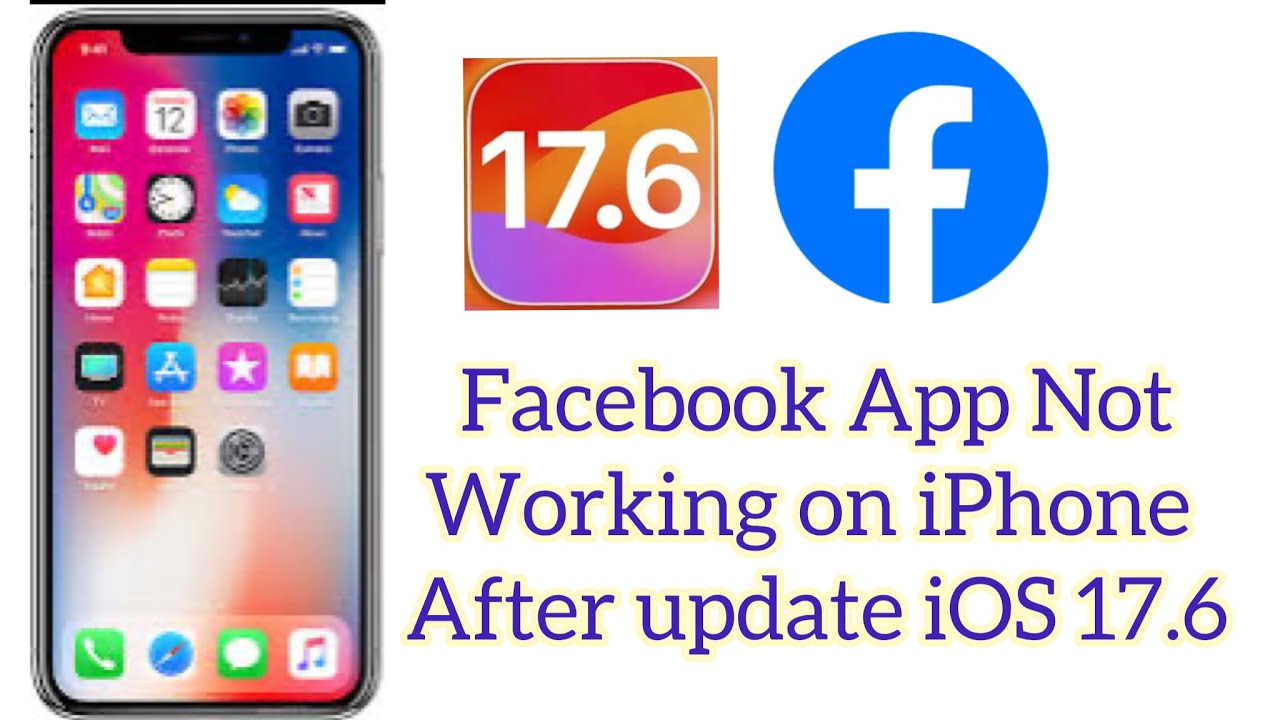 How to Fix Facebook App Not working on iPhone in iOS 17.6 - YouTube