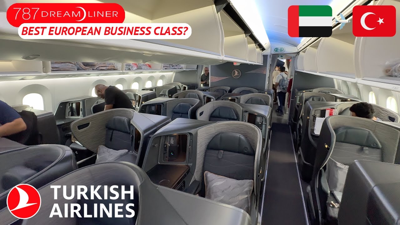 BEST IN EUROPE? Turkish 787-9 Business Class Review from Dubai to Istanbul