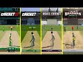 Cricket 22 vs don bradman cricket 17 vs ashes cricket 2017 vs cricket 19  batting compared