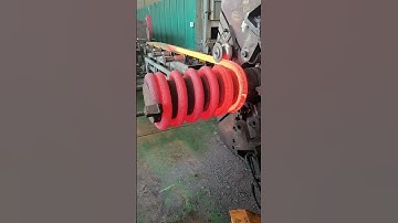 The Amazing Process of Making Shock Absorber Springs! #manufacturing #process