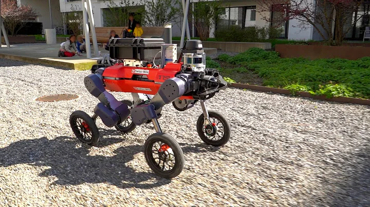 Learning Robust Autonomous Navigation and Locomotion for Wheeled-legged Robots