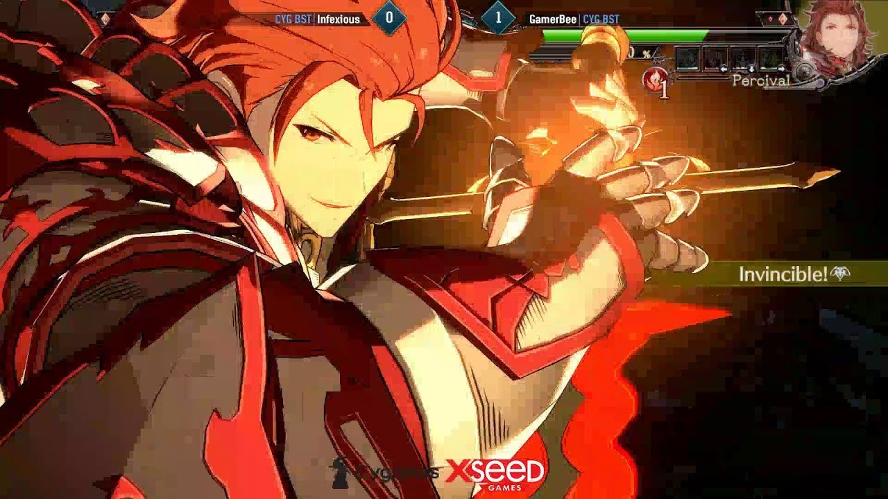 Granblue Fantasy Versus Evo 2019 Percival Gameplay Gematsu