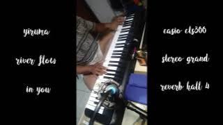 casio ct-s300 original tone sound, river flows in you (yiruma) cover