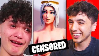 Reacting to Fortnite TikToks that are actually funny...