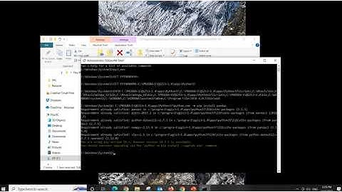 Install pandas in QGIS python environment