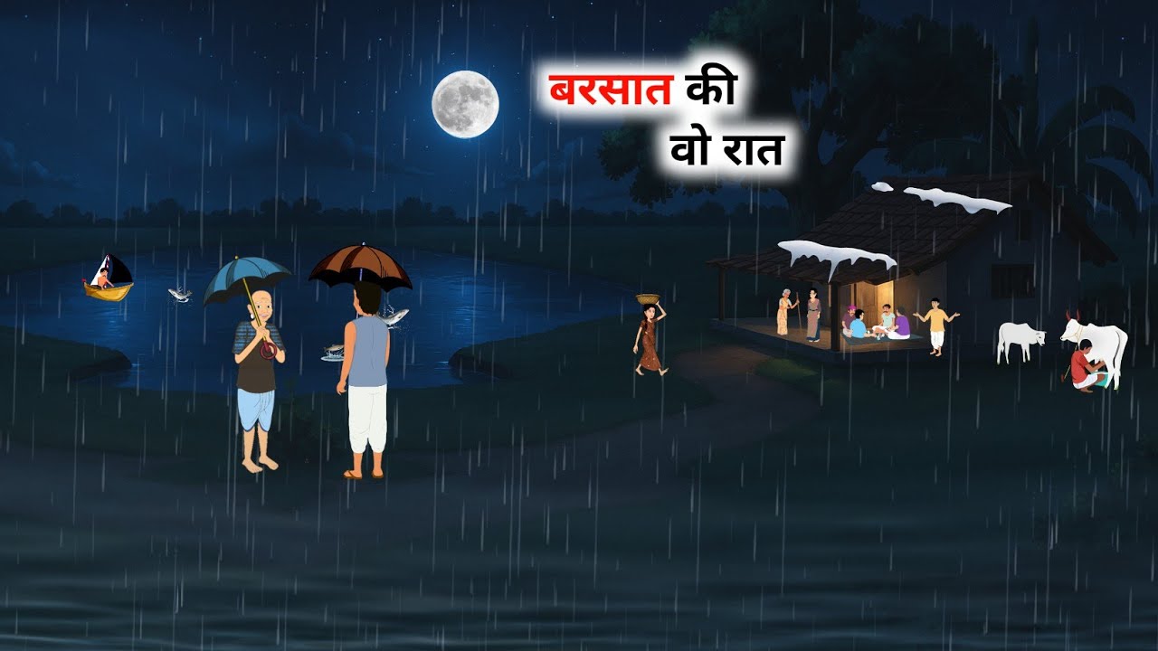 बरसात की वो रात हिंदी कहानी | Barsat Ki Vo Raat Hindi Kahani | Hindi kahani |