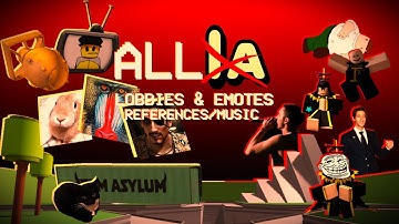 All Item Asylum Lobbies and Emote References/Music (Item Asylum All References Redux Pt 3)