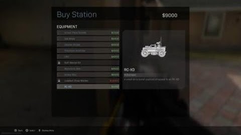 When you got the reflexes buying a loadout but now you bought an RX-XD