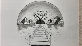 Featured image of post Drawing Of Scenery With Pencil Easy / I learned to draw with a pencil, and the skill was complex.