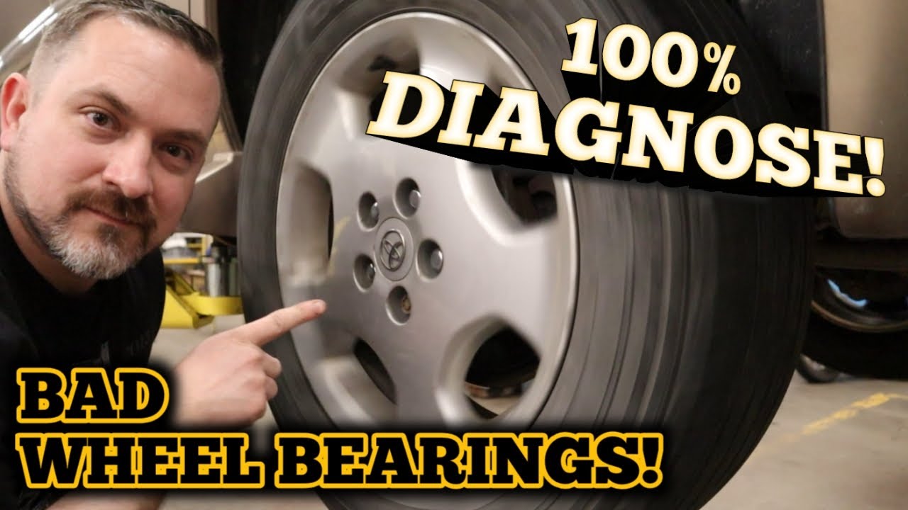 How to 100% diagnose a bad wheel bearing. 