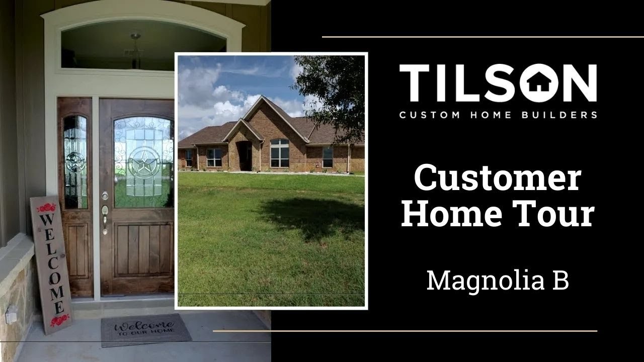 Family Home Tour Customized Magnolia B in Fort Bend County