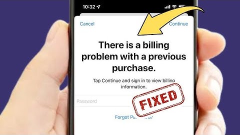 How to Fix There is a Billing Problem With a Previous Purchase on iPhone - iPad iOS 26