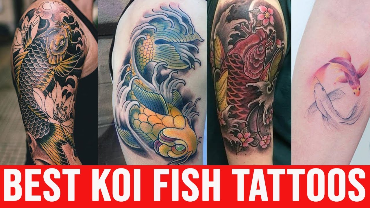 Koi Fish Tattoos 45 Gorgeous Ideas  What They Mean