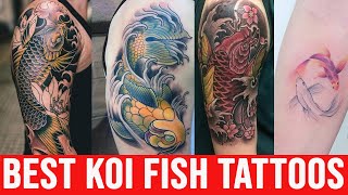 Top 50 Best Koi Fish Tattoos screenshot 3