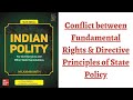 (V39) (Conflict between Fundamental Rights and DPSP, FR vs DPSP) Polity by M. Laxmikanth for IAS/PCS