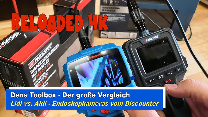 LIDL PARKSIDE Inspection Camera pki 2.8 B1 - YouTube