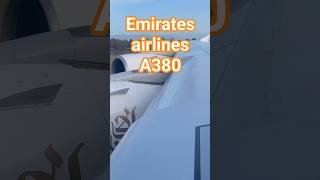 Emirates airlines A380 window 🪟 view #aviation #airplane #subscribe #shorts #emiratesa380