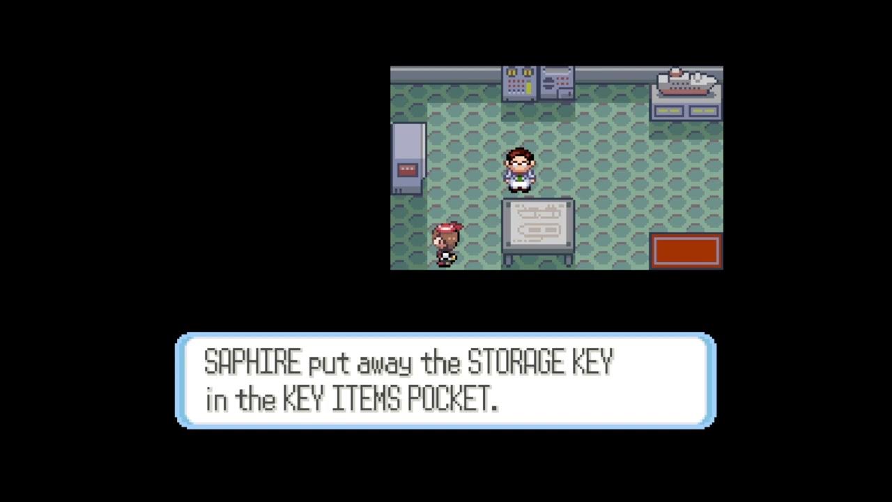 How to get Storage Key in Pokemon Ruby YouTube