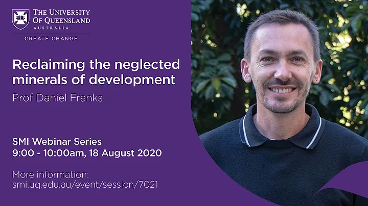 Professor Daniel Franks - Reclaiming the neglected...