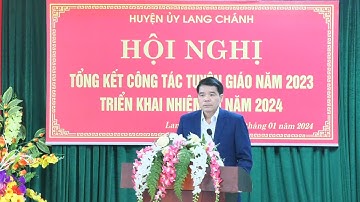 Ban Tuyên giáo tổng kết công tác Tuyên giáo năm 2023, triển khai phương hướng, nhiệm vụ năm 2024