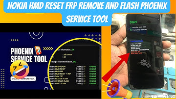 Nokia HMD Reset FRP remove and Flash phoenix Service tool,