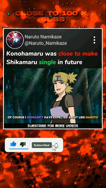 Konohamaru was close to make Shikamaru single in future #shorts#viral#naruto#boruto