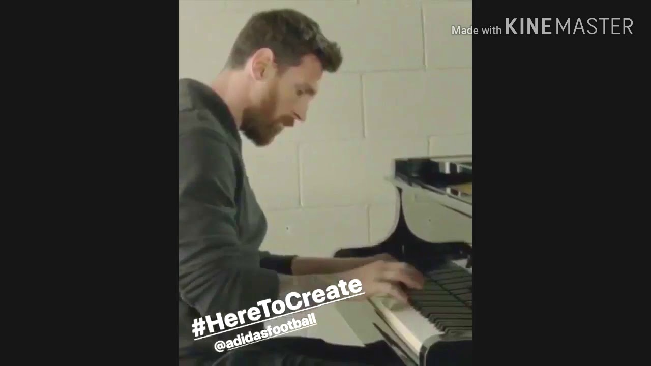 Leo Messi play Pashto Song in piano