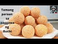 The right way to make buchi  sesame balls homemade howtomake paanogumawa english sub