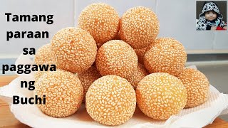 The right way to make Buchi  Sesame Balls! #homemade #howtomake #paanogumawa [ENGLISH SUB]