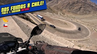 El Cruce de los Andes a Chile #2023 | Parte 1 : El viaje | Yamaha MT03 | Dominar 400 | Nk650