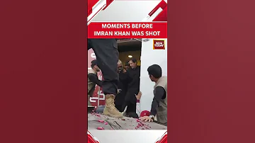 Video Moments Before Imran Khan Was Shot In The Rally Shorts Imrankhan 