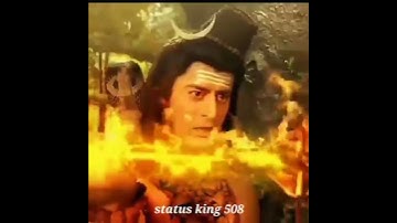 #mahadev angry stuts#shiva kill ganesh