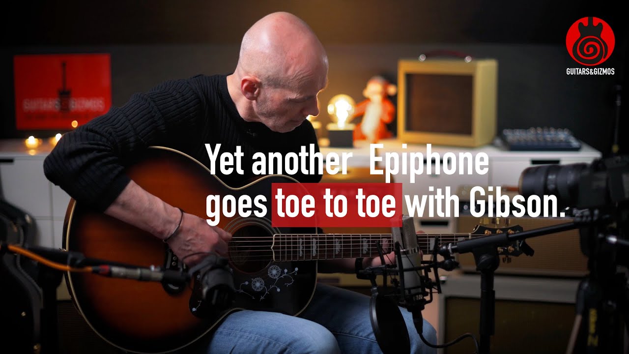 EPIPHONE EJ-200 VS★エピフォン アコースティックギター エピフォン アコースティックギター EJ200 VS 音良し エピフォン