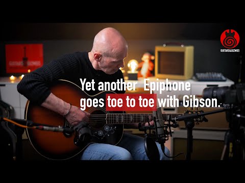 Better than my Gibson? This 90s Korean Epiphone EJ-200 VS